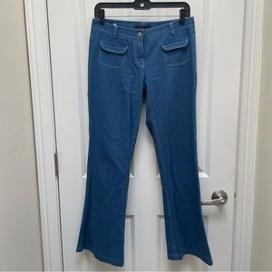 Y2K retro flare style jeans
